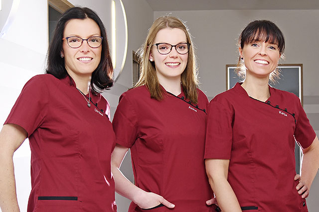Das OP-Team der Praxis Dr. Jens Stoltz